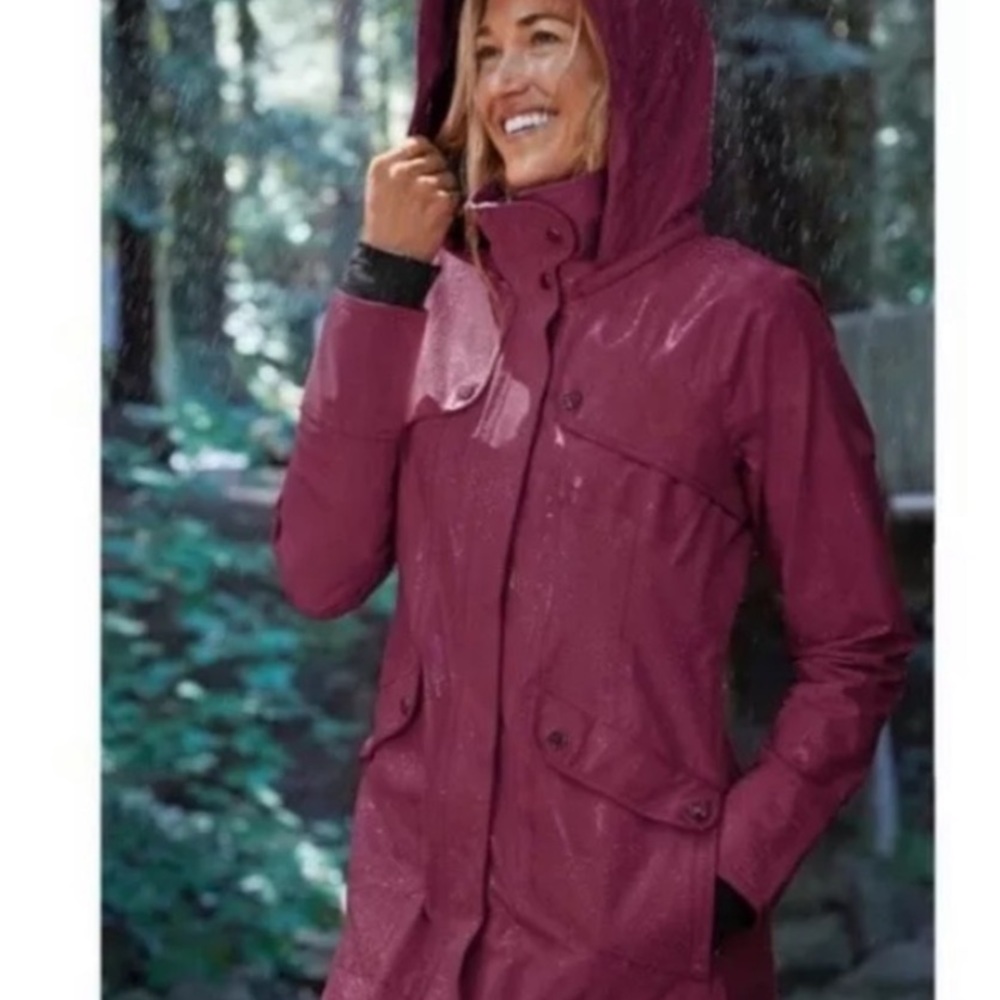 Athleta $348 Womens Overcast Coat Jacket Chia XXS